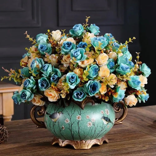 Vase de Luxe en Céramique - Style rétro artisanale