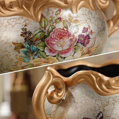 Vase de Luxe en Céramique - Style rétro artisanale