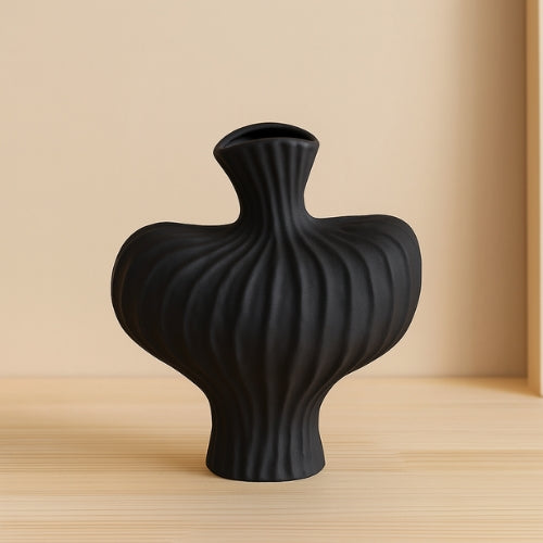 Vase en Résine Design - Vase minimaliste style nordique - Lysea™