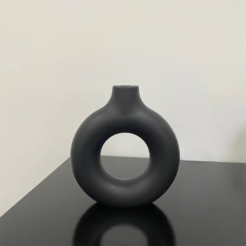 Vase décoratif en Résine - Vase à fleurs original - Lysea™