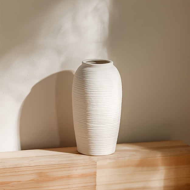 Vase en Céramique méditerranéen - Vase décoratif bohème - Lysea™
