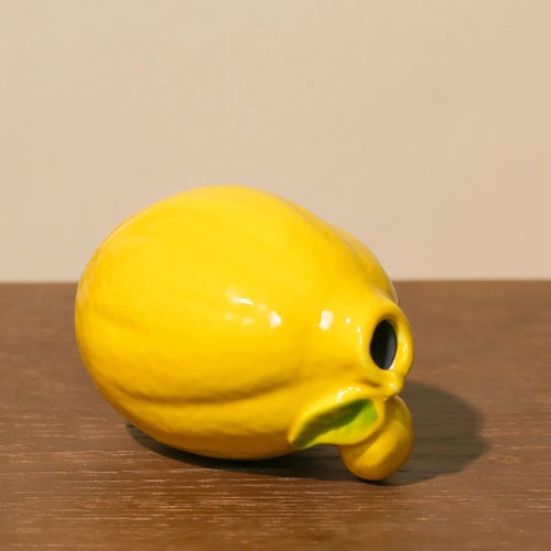 Vase Citron en céramique - Vase décoratif