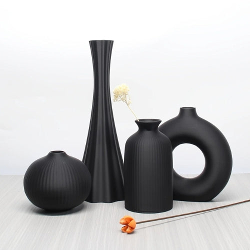 Ensemble de 4 vases Design en Résine - Lysea™