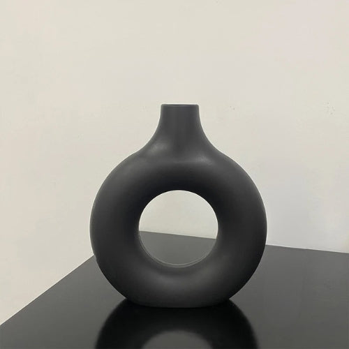 Vase décoratif en Résine - Vase à fleurs original - Lysea™