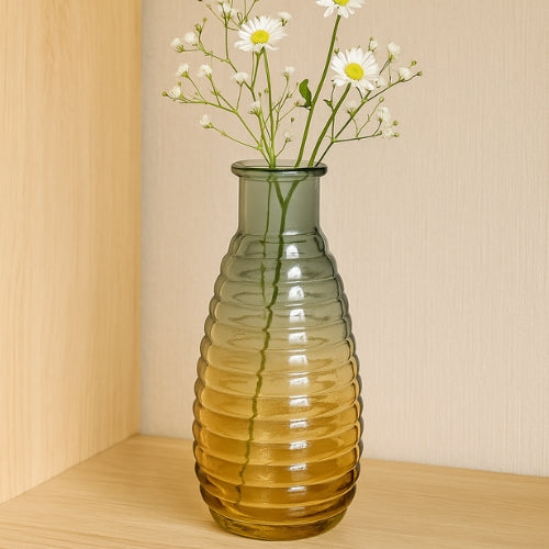 Vases décoratifs en Verre | Vase à fleurs transparent