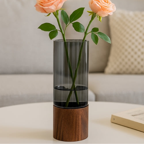 Vase Décoratif en Verre - Vase en Verre - Lysea™