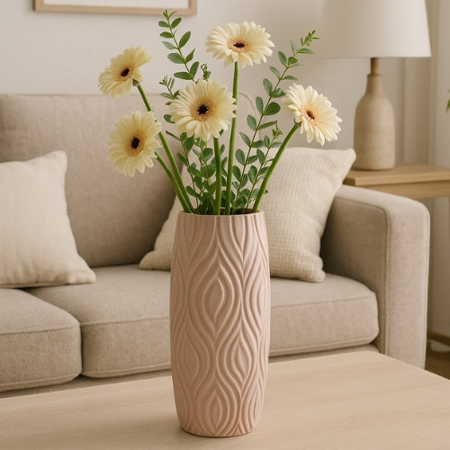 Vase Moderne rose déco Nordique - Vase en résine - Lysea™