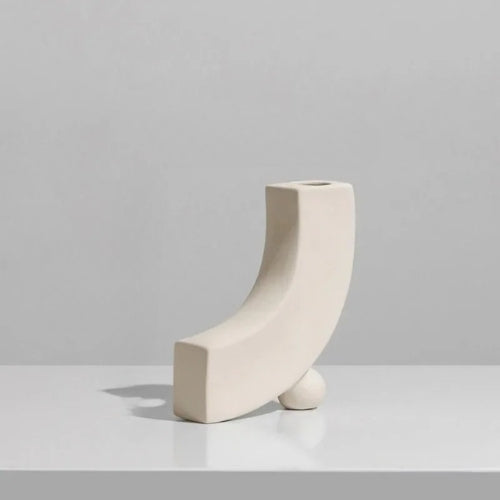 Vase Design en Céramique - Vase Moderne en céramique - Lysea™