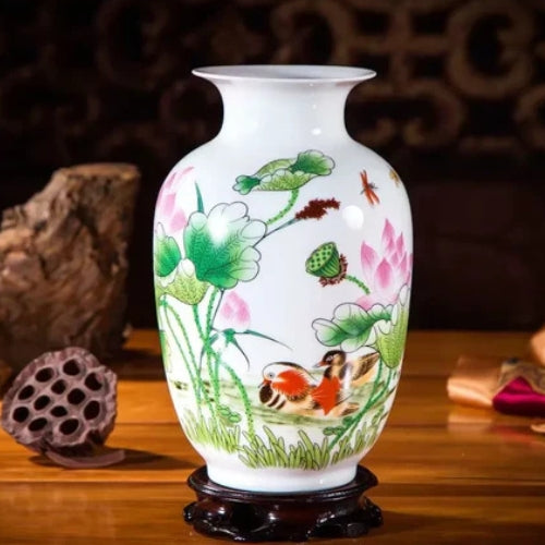 Vase Chinois en Céramique - Design Japonais - Lysea™