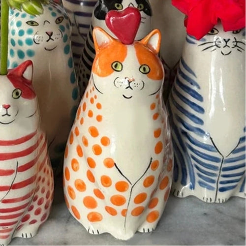 Vase en forme de chat mignon - Petits vases décoratifs - Lysea™