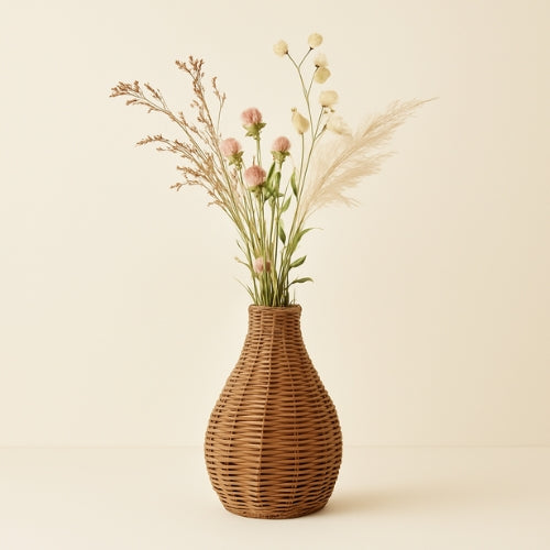 Vase tissé à la main - Décoration élégante - Lysea™