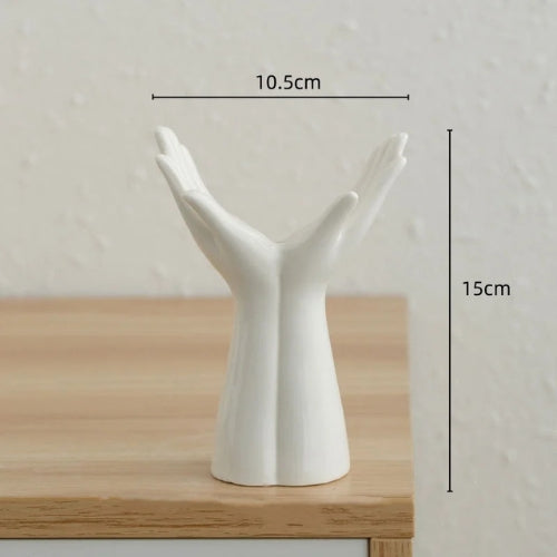 Vase Design main / Bras | Vase en Céramique - Lysea™