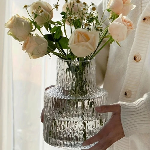 Vase Vintage en Verre - Style nordique - Lysea™