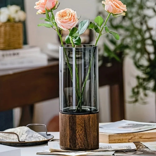 Vase Décoratif en Verre - Vase en Verre - Lysea™