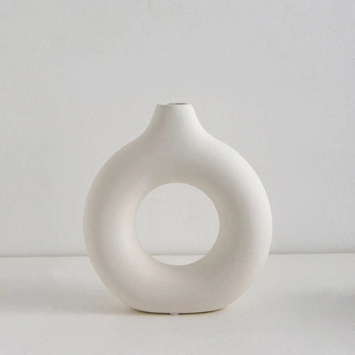 Vase décoratif en Résine - Vase à fleurs original - Lysea™