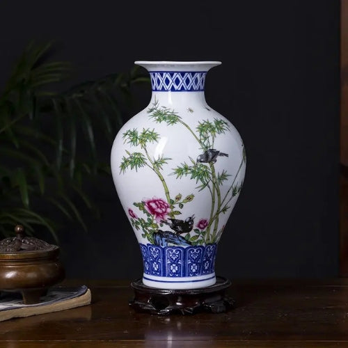 Vase Antique du Japon - Décoration artisanale antique