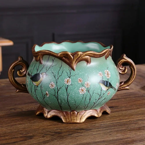 Vase de Luxe en Céramique - Style rétro artisanale
