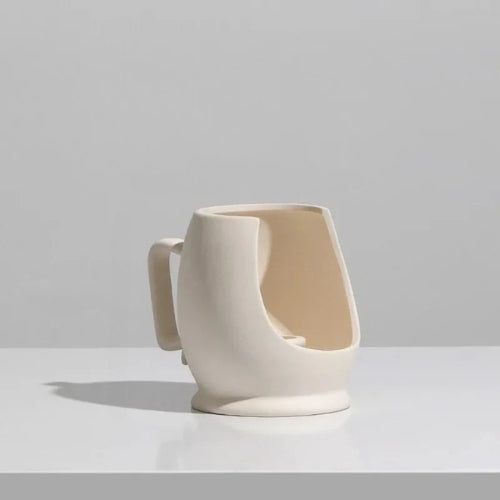 Vase Design en Céramique - Vase Moderne en céramique - Lysea™