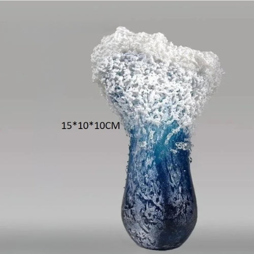 Vase Design océan - Vase décoratif design - Lysea™