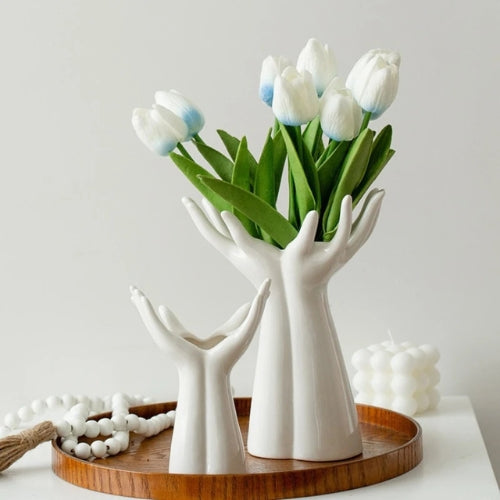Vase Design main / Bras | Vase en Céramique - Lysea™