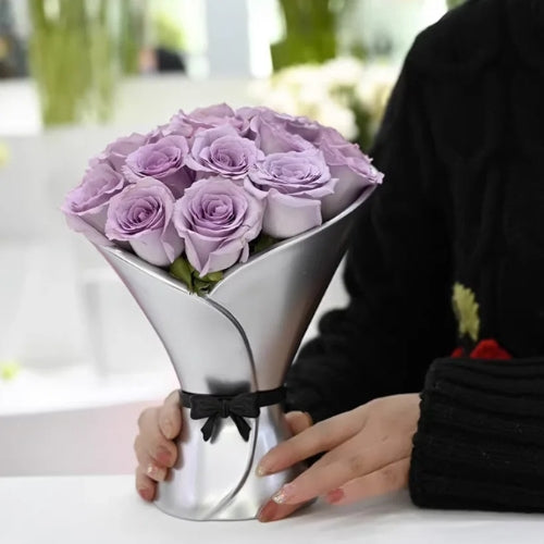 Vase Moderne Décoratif - Vase en Résine style bouquet - Lysea™