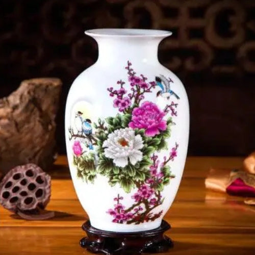 Vase Chinois en Céramique - Design Japonais - Lysea™