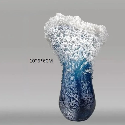 Vase Design océan - Vase décoratif design - Lysea™
