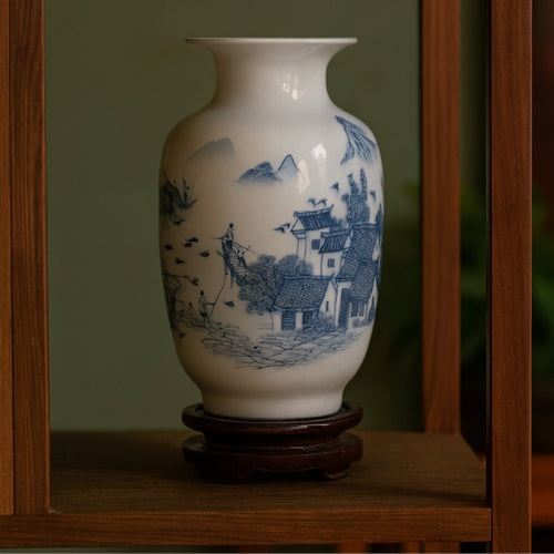 Vase Chinois en Céramique - Design Japonais - Lysea™