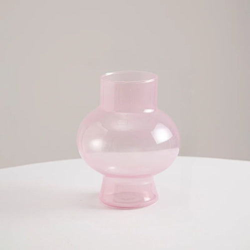 Vase en Verre minimaliste - Vase à fleurs originale - Lysea™