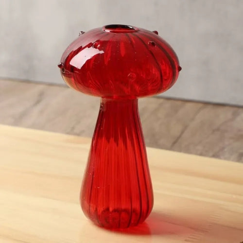 Petit vase décoratif en Verre - Vase Champignon en verre - Lysea™