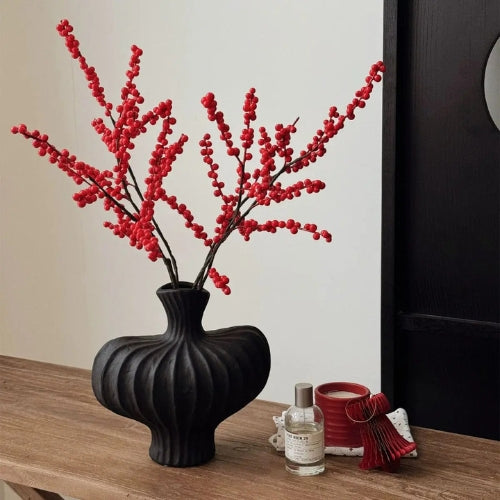 Vase en Résine Design - Vase minimaliste style nordique - Lysea™