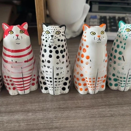 Vase en forme de chat mignon - Petits vases décoratifs - Lysea™