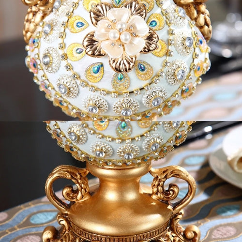 Vase de Luxe en Résine - Décoration luxueuse pour salon