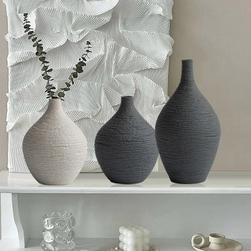 Vase Design Moderne en Céramique / Vase haute gamme Nordique - Lysea™