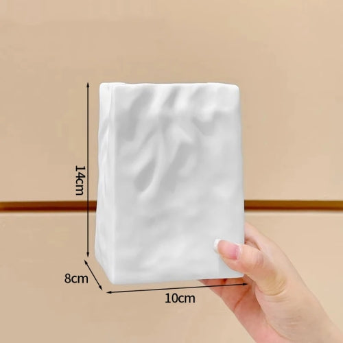 Vase Design en Résine - Vase créatif décoration - Lysea™