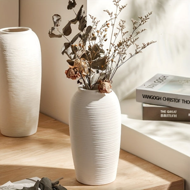 Vase en Céramique méditerranéen - Vase décoratif bohème - Lysea™