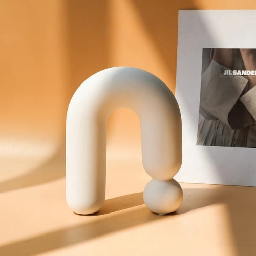 Vase Blanc Nordique - Petits vases décoratifs - Lysea™