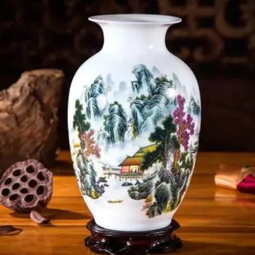 Vase Chinois en Céramique - Design Japonais - Lysea™