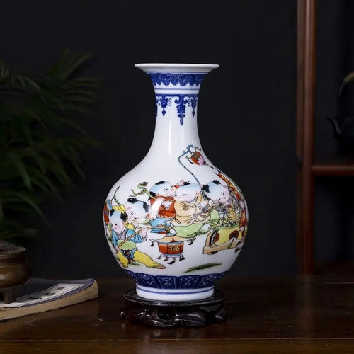 Vase Antique du Japon - Décoration artisanale antique
