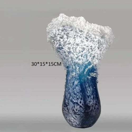 Vase Design océan - Vase décoratif design - Lysea™