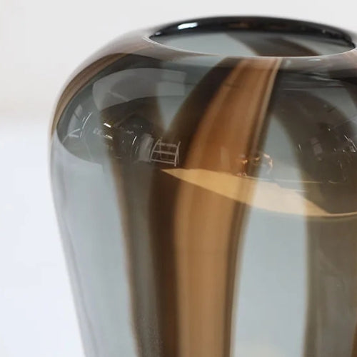 Vase Design artistique en Verre - Vase à fleurs esthétique