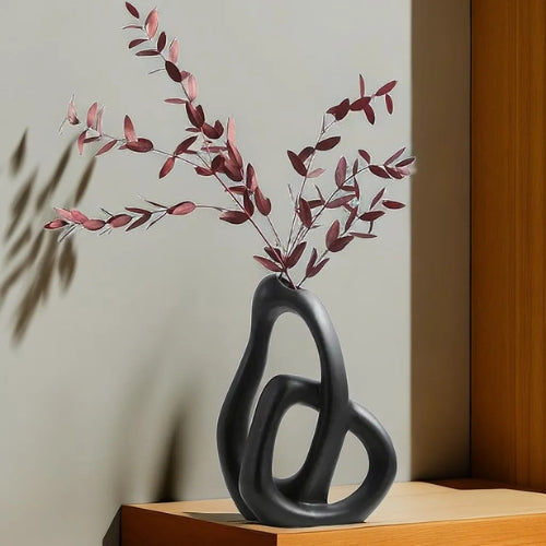 Vase Design abstrait - Décoration en Céramique - Lysea™