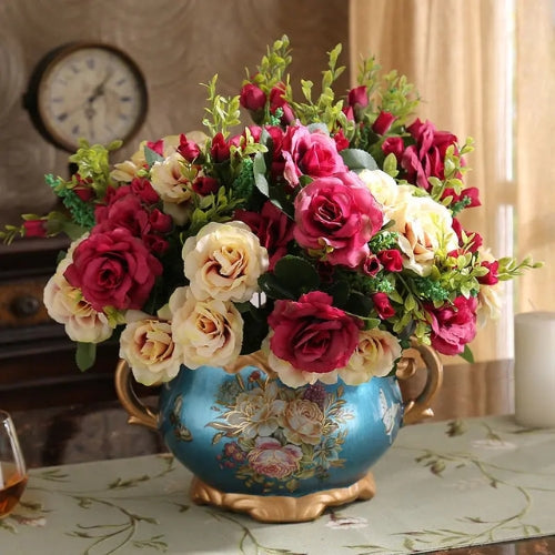 Vase de Luxe en Céramique - Style rétro artisanale