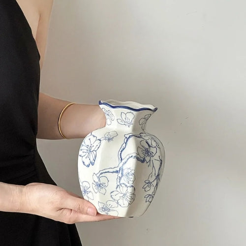 Vase Vintage en Céramique - Vase style ancien - Lysea™