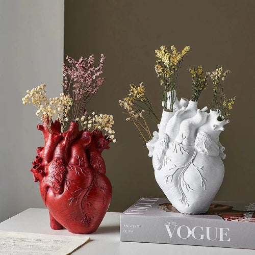 Vase Coeur humain - Vase Design et créatif