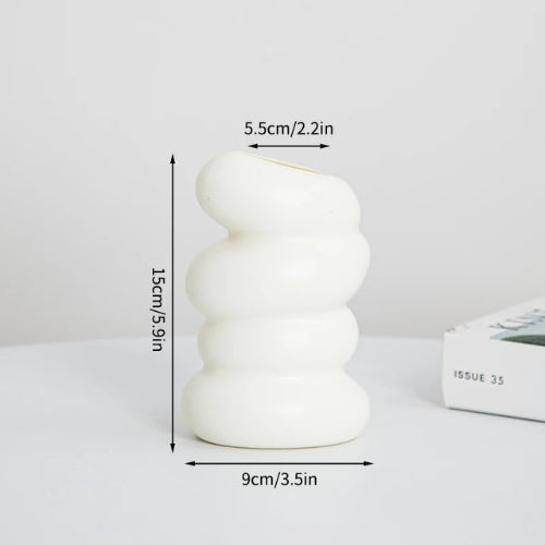 Vase Moderne en Résine - Vase décoratif maison - Lysea™