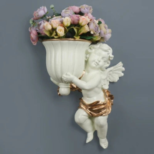 Vase Murale en Résine - Style ange - Lysea™