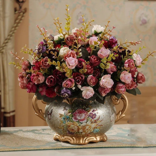 Vase de Luxe en Céramique - Style rétro artisanale