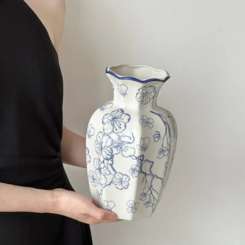 Vase Vintage en Céramique - Vase style ancien - Lysea™