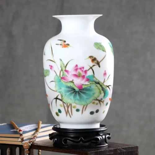 Vase Chinois en Céramique - Design Japonais - Lysea™